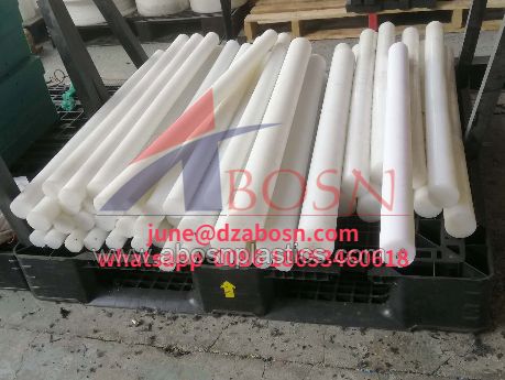 UHMW PE plastic food grade self lubricant rods