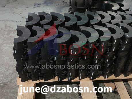 UHMWPE precision plastic machinery component