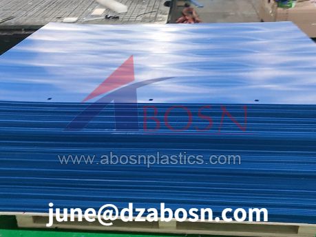 uhmwpe plastic blue color lining liner with plug