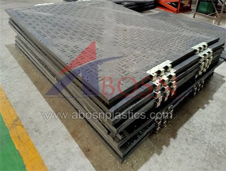 UHMWPE plastic construction composite road plate