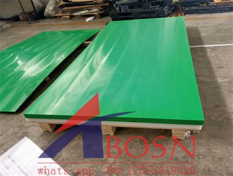 UHMWPE polyethylene abrasion resistance chute mining liner