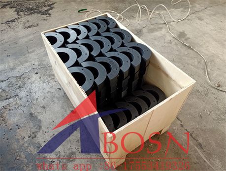 UHMWPE precision plastic machinery component