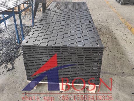 Durable4x8 feet hdpe temporary ground protection road mats