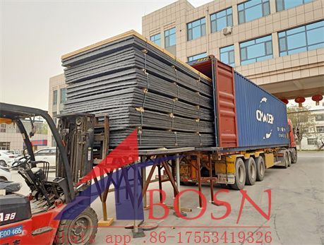 polyethylene oil industry drilling rig mat/high density grass protection mats