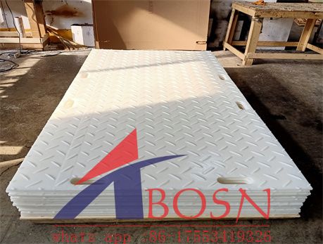4x8 feet white anti uv ground protection mats