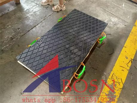 plastic cribbing crane foot support pad