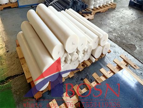 custom extrusion plastic tubes UHMWPE round rods , tubes , bars , pipes