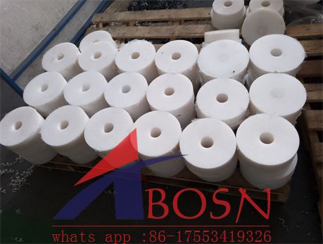 UHMWPE CNC Machined Bearings, wear sleeves, scraper ,rollers