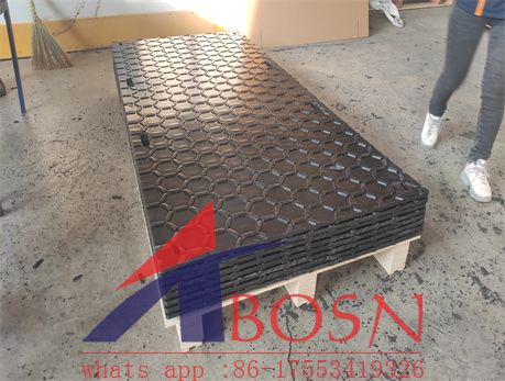HDPE construction ground grass protection road mat UHMWPE temporary road mats