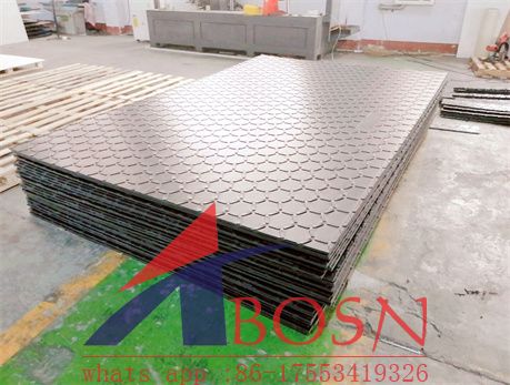 Interlocking Plastic Road Ground Protection Panel Mat For Sale