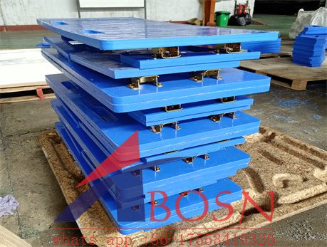 strong impact resistant HDPE plastic football rebound board