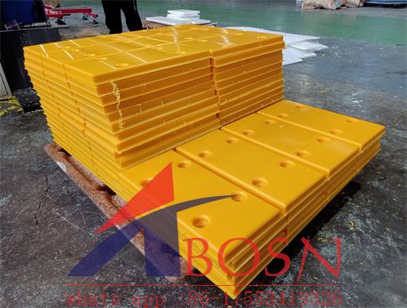 UHMWPE Sliding Plates PE1000 Facing Pad Fender Frontal Pad