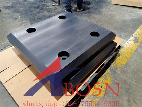 50mm Wear resistance UHMWPE Marine fender pads