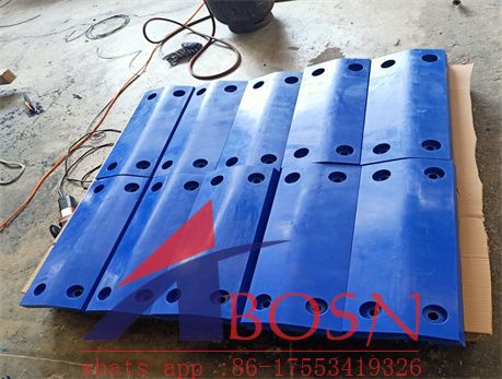 Bumper strip anti skid mat shields uhmwpe marine fender