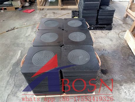 Outrigger pads for heavy crane HDPE crane lift pad plastic jack plate