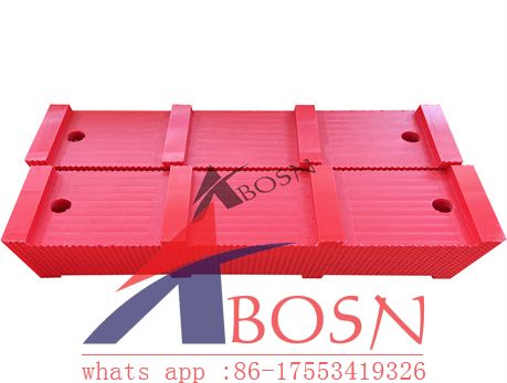 uhmwpe cribbing stalizer top seal pads