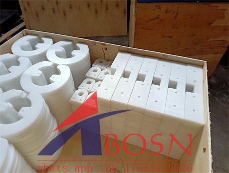 Factory UHMWPE plastic machinery conveyor flight paddle