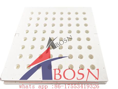 high wear resistant plastic UHMWPE cover filter plate
