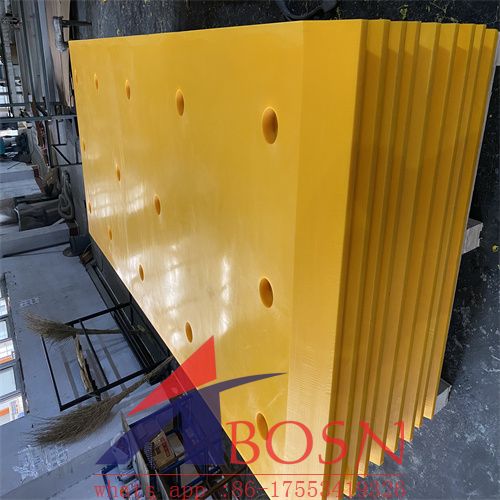 High quality wear resistant uhmwpe plastic sheet marine fender face pad boat bumper