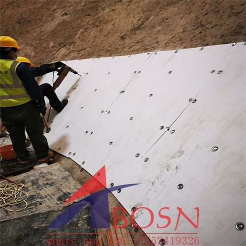 wear resistant and self-lubricant plastic truck PE uhmwpe silo liner