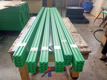 black color plastic uhmwpe profile chain guides