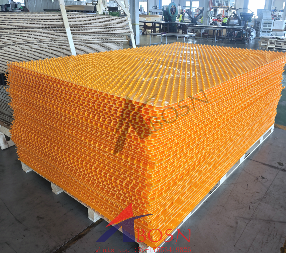 High quality thermoplastic liners HDPE V-Lock Lining