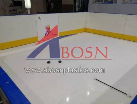  Portable Roll up White Ice Hockey Shooting Pad