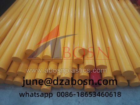 HDPE rod plastic bar for warehouse protection guardrail