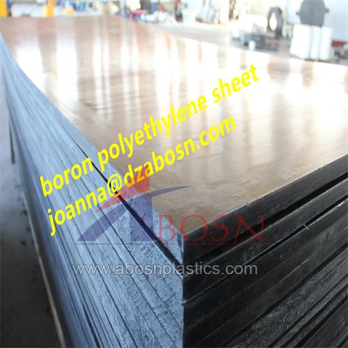 anti radiation boron polyethylene sheet  application