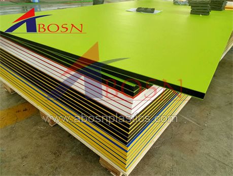3 layer double colored hdpe sheets