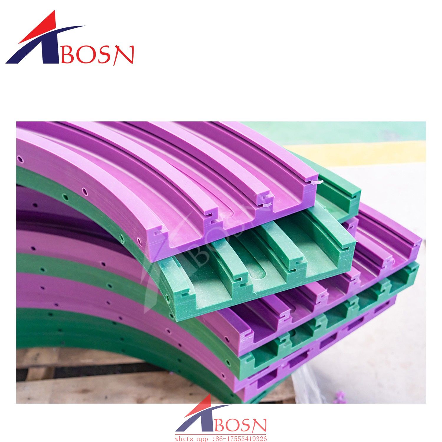 Abosn UHMWPE chain guides advantages