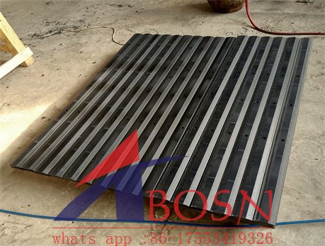 High Wear resistance chain drag conveyor plastic UHMWPE scraper blade