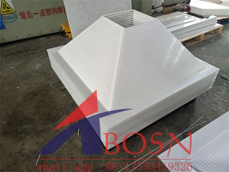 PP filter box paper making element suction box cover