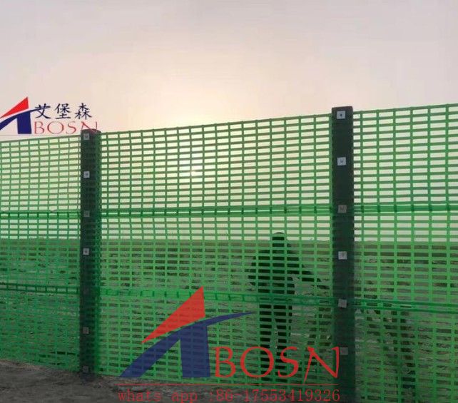 HDPE Sand Barriers Application