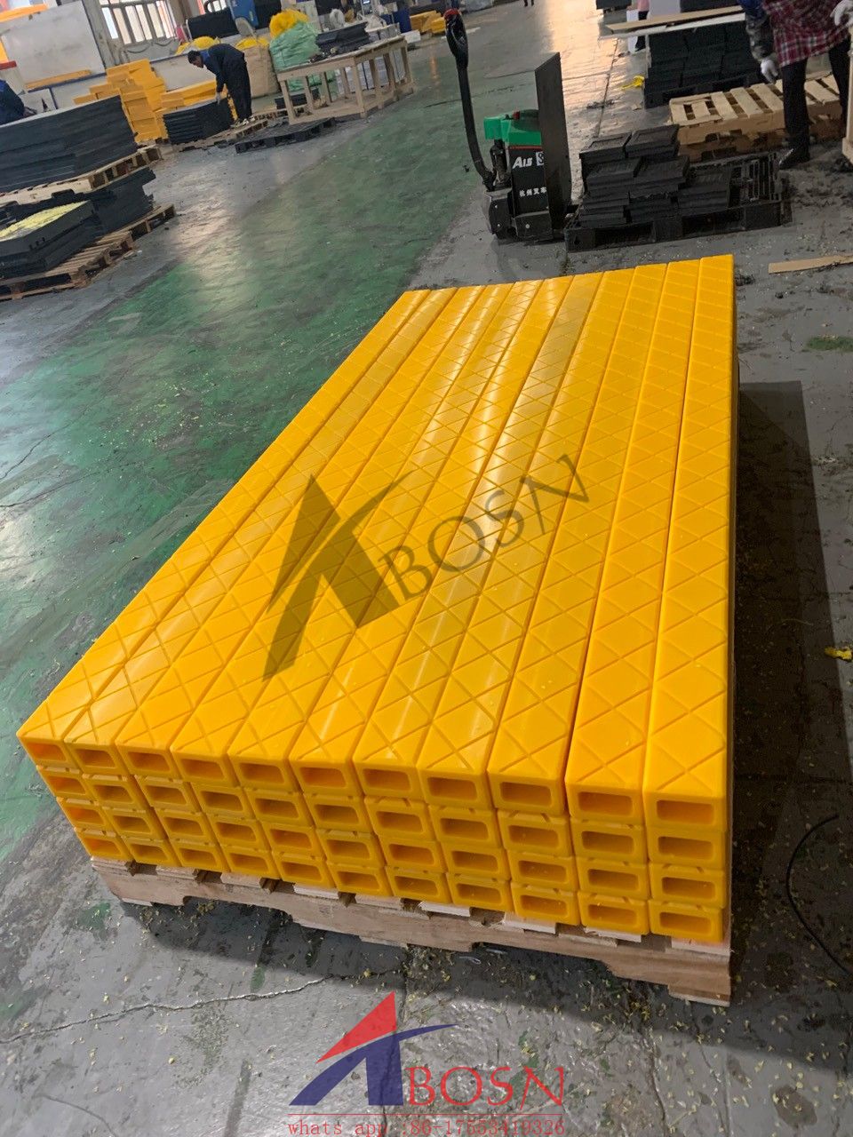 Industrial-Grade HDPE Sleepers for Logistics Mining Railway